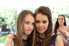  María José Gutiérrez y Paulina Regil .