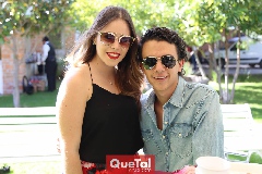  Ingrid De Luna y Santiago Pérez .