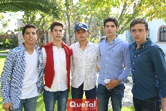  José Emilio Zapata, José Silos, Armando Villasuso, Rodrigo Rubio y Diego Zermeño .