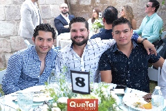  José Eduardo Benítez, José Carlos Díaz de León y Pedro Lee.