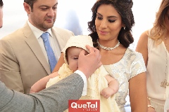 Recibiendo la bendición.