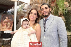 Gerardo con sus padrinos Nagore.