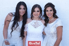 Yesenia Villarreal, Bárbara y Janna García.