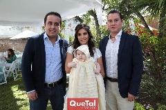 Janna y Gerardo con Gerardo Briano y Asael Castillo.