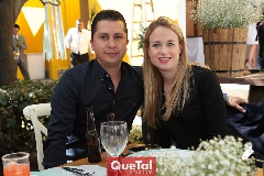 Alejandro Argüelles y Alexandra Wimo.