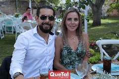 Rafael Ramírez e Iveth Cardona.