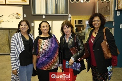 Armandina Ramos, Mari Carmen Lira, Macarena Castillo y Elodia Terán .