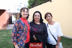  Regina Chávez, Tere Aguilar y Marisela Anaya.