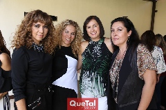  Lorena Aldrete, Martha Ruíz, Laura Rangel y Dulce Romero.