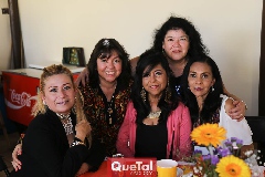  Alama Maya, Araceli Tallabas, Claudia González, Norma Moreno, Magda Alvarado.