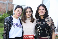  Ximena Torre, Bárbara Mejía y Andrea Maza.