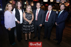  Laura Cadena, Marcela Payán, Carmenchu, Federico Clariond, Jacobo Payán y Adrián Lozano.