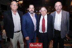  Guillermo González, Mauricio Pizzuto, Jacobo Payán y Roberto López.