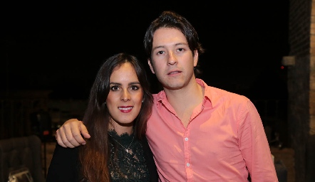  Claudia Antunes y Mauricio Dibildox.