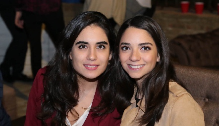  Mariana Rodríguez y Sofía Álvarez.