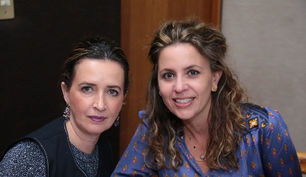  Lucía Martínez y Erika Rodríguez.
