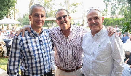  Alejandro Alfaro, Guillermo Borbolla y Jesús Andere.