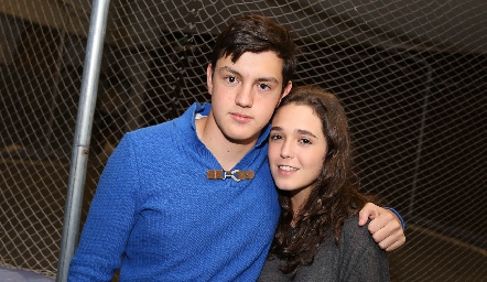 Daniel Goldacarena y Cynthia de Luna.