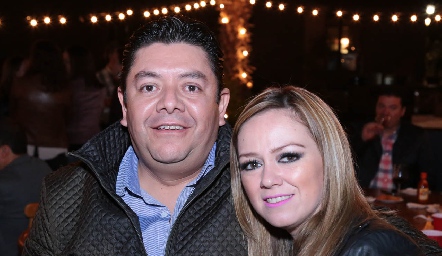  Edgardo López y Helens Echavarri.