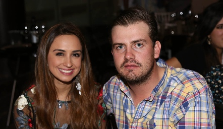 Bárbara Cadena y Miguel Gómez .