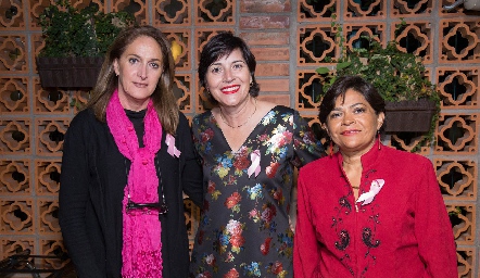  Clara Perogordo, Alicia Cabello y Norma Orozco.