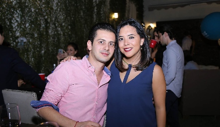 Adrián Bandín y Andrea Ramírez.