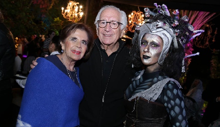  Guillermina Anaya, Marcelo de los Santos y Pilar Martínez.
