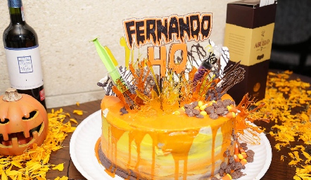  Delicioso pastel.