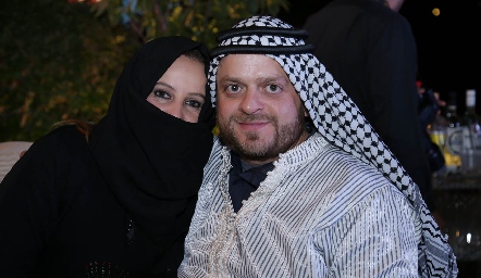  Romina Madrazo y Saad Sarquis.