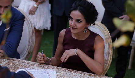  Yolanda Aguillón fue testigo.