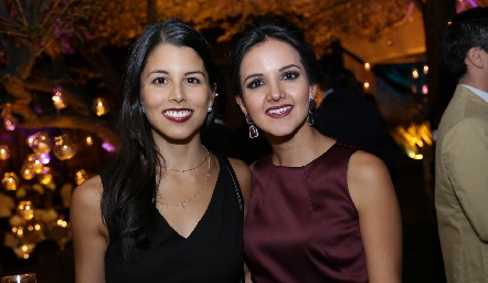  Lucía González y Yolanda Aguillón.