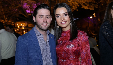  Abraham Salgado y Gaby Díaz Infante.