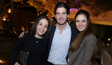  Sofía Torres, Chema Gómez y Ana Pau Rangel.
