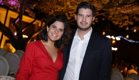  Valeria Siller y José Benavente.