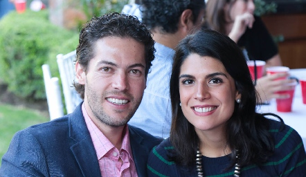  Paco Dauajare y Adriana Torres.