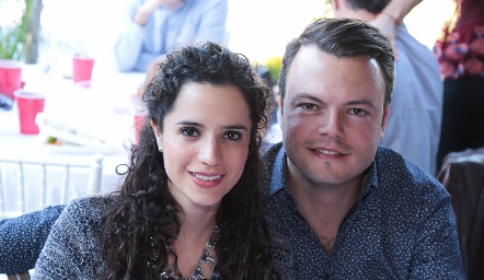 Adriana Guerra y Luis Ángel Córdova.