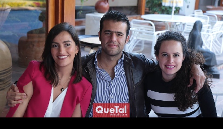  Magdalena Foyo, Luis Arturo Cortés y Andrea Salinas.