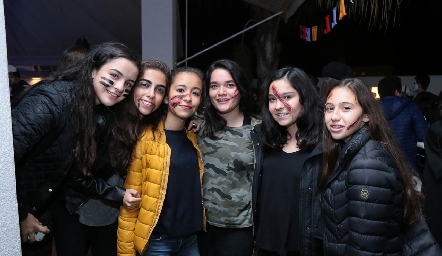  Montse, Anyul, China, Ana Luisa, Paola y Renata.