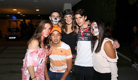  Emilia, Manuel, Buendía, Regina, Eduardo y Ana Pau.