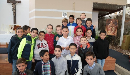  Juan Pablo González y sus amigos.