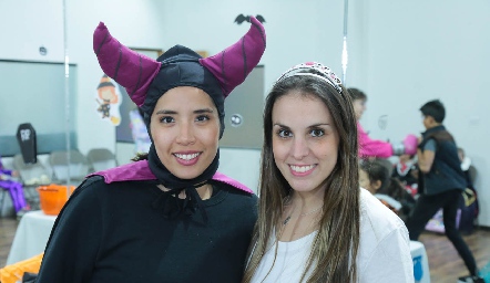  María José Varela y Fernanda Noriega.