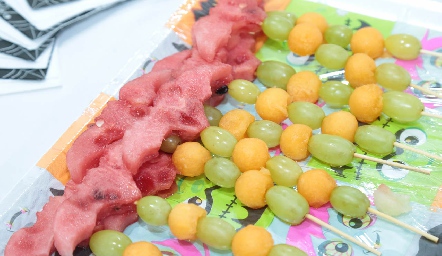  Brochetas.