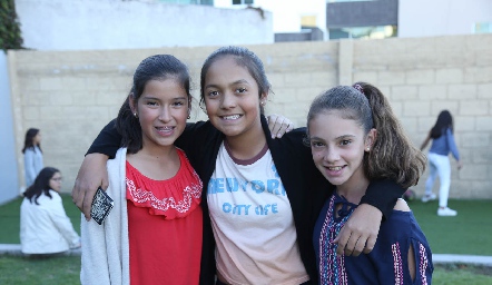  Camila, Natalia y Fer.