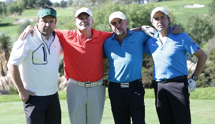  Humberto Abaroa, Jerónimo Gómez, Javier Alcalde y Gerardo Valle.