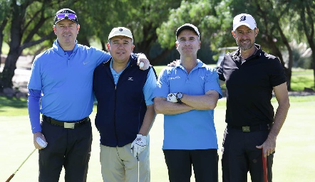  Jorge Mendizábal, Jorge Villarreal, Ricardo Balbontín y Gildo Gutiérrez.