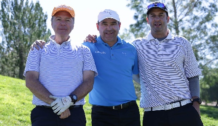  Jorge Meade, Pepe Maza y Oliva.