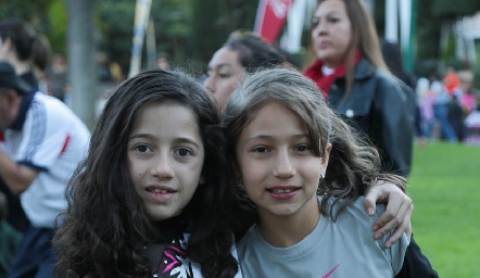 Valentina Dauajare y Marijó Herrera.