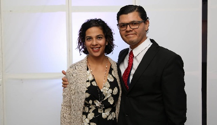  Adriana Monsiváis y Carlos Escobedo.