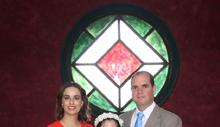  Ana, Marijó y Alejandro Villalobos .