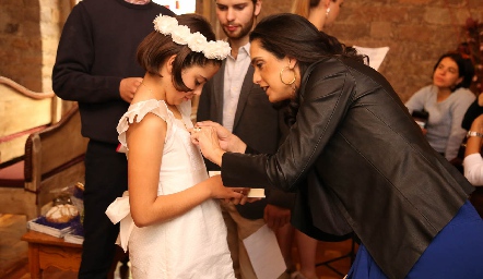 Marijó Villalobos y Maricel Gutiérrez.